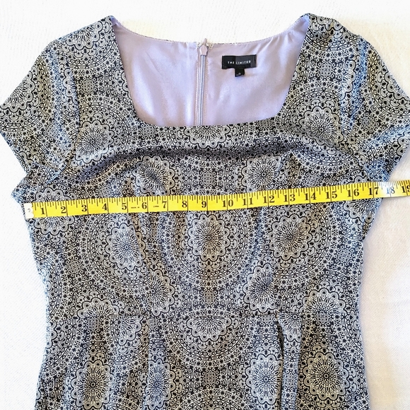 FINAL DAYS $5 The Limited Pattern Dress with Purple accent CLOSET CLOSING - Picture 6 of 13